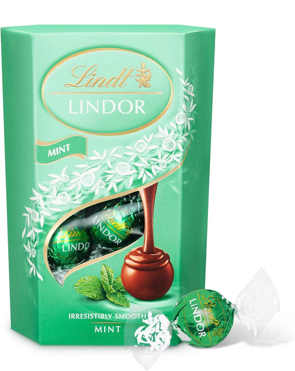 Lindt Lindor Mint Box (200g)