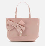 Ted Baker Women's Nikicon Knot Bow Small Icon Bag - Pl-Pin...حقيبة تيد بيكر النسائية بأيقونية وردية