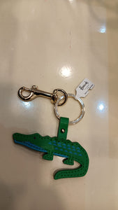 Crocodile Leather Keyring....سلسلة مفاتيح من جلد التمساح