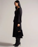 Ted Baker Aracon Black Plain Bow Small Icon Bag
