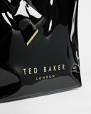 Ted Baker Women's Nicon Knot Bow Large Icon Bag - Blackحقيبة تيد بيكر النسائية بحجم كبير بأيقونية سوداء