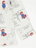 Paddington Bear Cream Ribbed Long Sleeve Pyjamas and Comforter Set