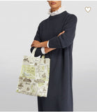 Medium West End Map Shopper Bag حقيبة تسوق  متوسطة الحجم بشعار الخريطة
