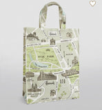 Medium West End Map Shopper Bag حقيبة تسوق  متوسطة الحجم بشعار الخريطة