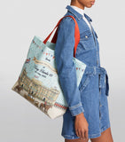 King Charles Large Tote Bag..حقيبة كبيرة بتصميم الملك تشارلز