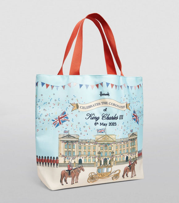 King Charles Large Tote Bag..حقيبة كبيرة بتصميم الملك تشارلز
