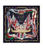 Silk King’s Coronation Scarf...وشاح حرير تتويج الملك