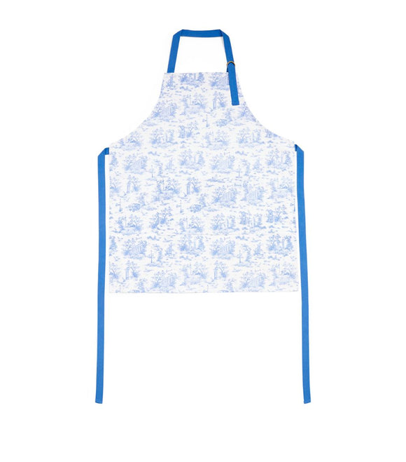 Toile Print Apron...مريلة مطبوعة من قماش التوال