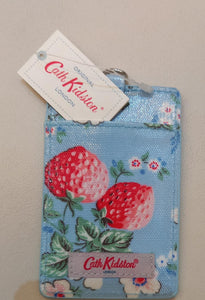 Card Tag Mini Strawberry Blue