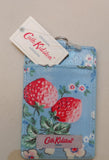 Card Tag Mini Strawberry Blue