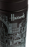 Harrods Black Skyline Stainless Steel Coffee Cup...كوب قهوة من الفولاذ المقاوم للصدأ بتصميم اسود