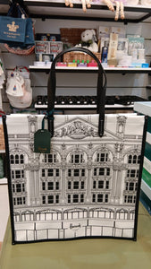 Building Grocery Shopper Bag Medium...حقيبة تسوق  متوسطة الحجم بشكل بناء