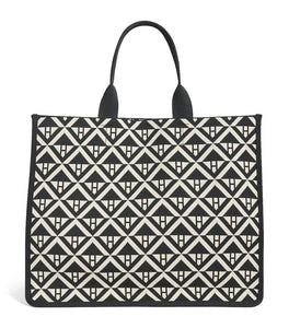 Large Geometric Tote Bag