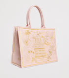 Harrods

Gold Building pale pink Grocery Shopper Bag