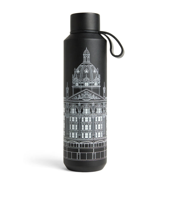 Harrods
 Building water bottle (Black)..هارودز
زجاجة ماء على شكل مبنى هارودز.. (أخضر) لون اسود