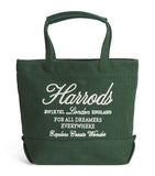 Harrods
Small Embroidered Logo Tote Bag (Dark Green)