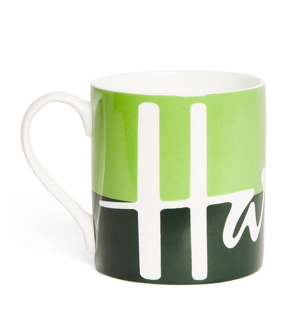 Ceramic Logo Mug ( Green)..كوب سيراميك بشعار (اخضر)