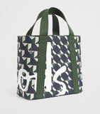 Harrods
Green Mini Cotton Geometric Logo Tote Bag