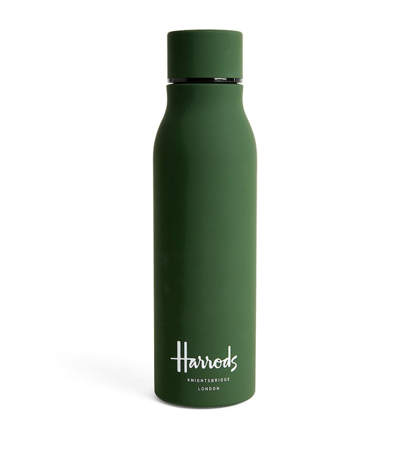Logo Water Bottle (dark green)..زجاجة مياه بشعار (أخضر غامق)