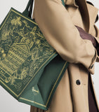 Harrods Gold Building Dark Green Grocery