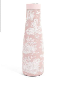 Harrods Toil_Print water Bottle (500 ml)  زجاجة مياه وردية
