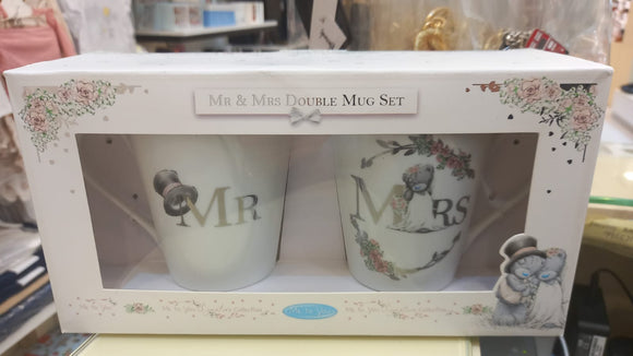 Mr&Mrs Double Mug Set...مجموعة أكواب السيد والسيدة المزدوجة