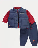 Paddington Bear Navy Gilet Sweatshirt and Joggers Outfit