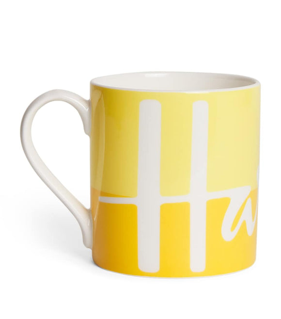 Ceramic Logo Mug (Yellow)..كوب سيراميك بشعار (أصفر)