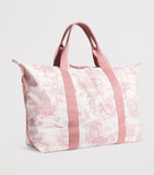 Harrods
Toile Overnight Packable Bag and Pouch Set
