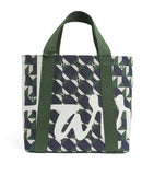 Harrods
Green Mini Cotton Geometric Logo Tote Bag