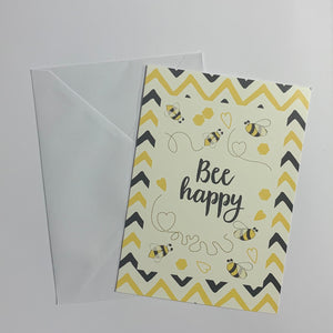 Bee Happy Set of 8 Notecards (2 Styles)