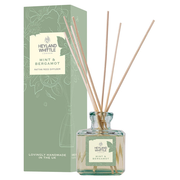 Mint & Bergamot Reed Diffuser 200ml..معطر جو برائحة النعناع