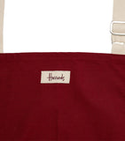 Harrods Burgundy Colour Block Adult Apron...مريلة للكبار بلون عنابي