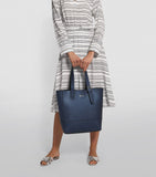 Fern Reversible Tote Bag Navy and Black