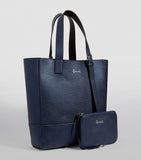 Fern Reversible Tote Bag Navy and Black