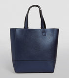 Fern Reversible Tote Bag Navy and Black