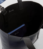 Fern Reversible Tote Bag Navy and Black