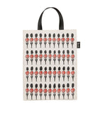 Medium Harrods Queen Guardsmen Shopper Bag..حقببة تسوق حجم متوسط بنقشة حارس الملكة