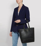 Grained Fern Reversible Tote Bag Green
