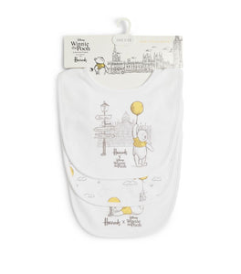 Harrods Winnie the Pooh 3 Bib Set