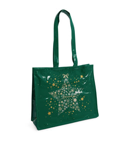 Green Star Shoulder Bag..حقيبة كتف بنقشة النجمة الخضراء
