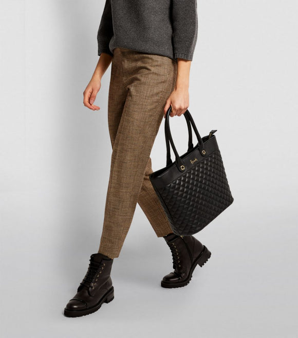 Harrods Chelsea Quilted Tote Bag