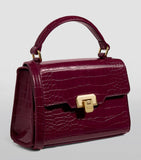 Harrods Brent Purple Grab Cross Body Bag