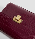 Harrods Brent Purple Grab Cross Body Bag