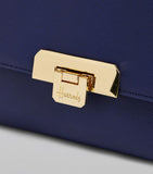 London Charms Blue Cross Body Bag