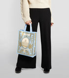 Medium Regal Banner Shopper Bag...حقيبة تسوق متوسطة الحجم بتصميم شعار ملكي