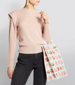 Medium Cakes and Bakes Shopper Bag...حقيبة تسوق متوسطة الحجم بتصميم الكعكة والخبز