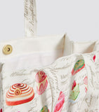 Medium Cakes and Bakes Shopper Bag...حقيبة تسوق متوسطة الحجم بتصميم الكعكة والخبز