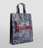 Harrods Medium Font Shopper Bag...حقيبة تسوق هارودز متوسطة الحجم