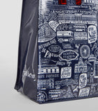 Harrods Medium Font Shopper Bag...حقيبة تسوق هارودز متوسطة الحجم